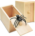 MAVORELY Wooden Spider Prank Box, Surprise Gag Gift for Adults & Teens, Funny Practical Joke Toy for April Fools’ Day, Halloween & Birthdays