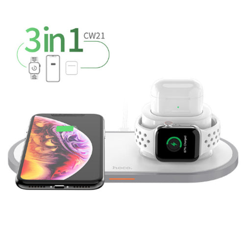 3 in 1  Wireless Charger Pad for