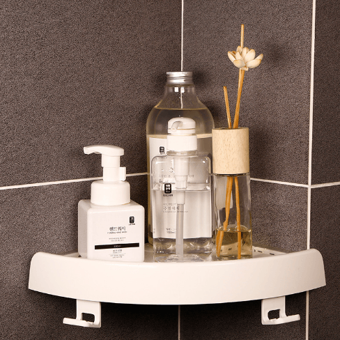 Non Adhesive 3X Corner Shelf