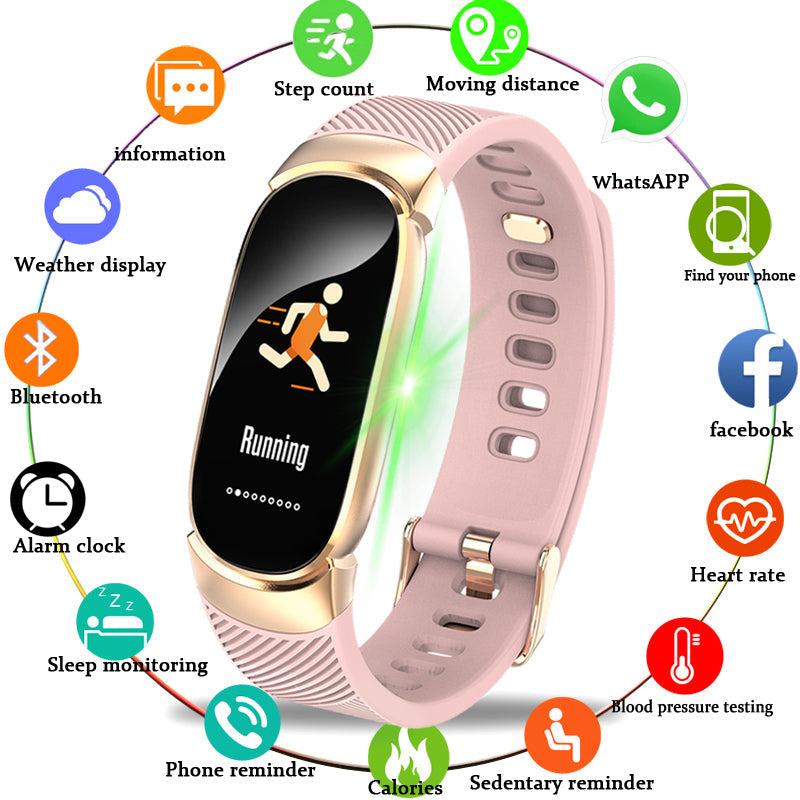 Android iOS    motion Waterproo Smart Watch