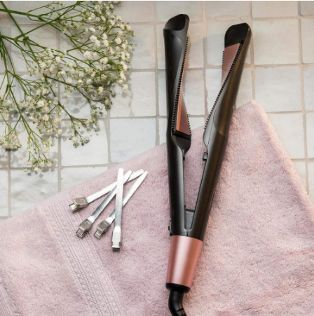 2 in 1 Ceramic Curling Iron hair curler