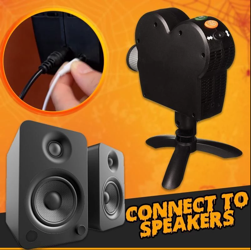 WINDOW LASER PROJECTOR FOR HALLOWEEN & CHRISTMAS (BUY 2+ TO GET 15% OFF)